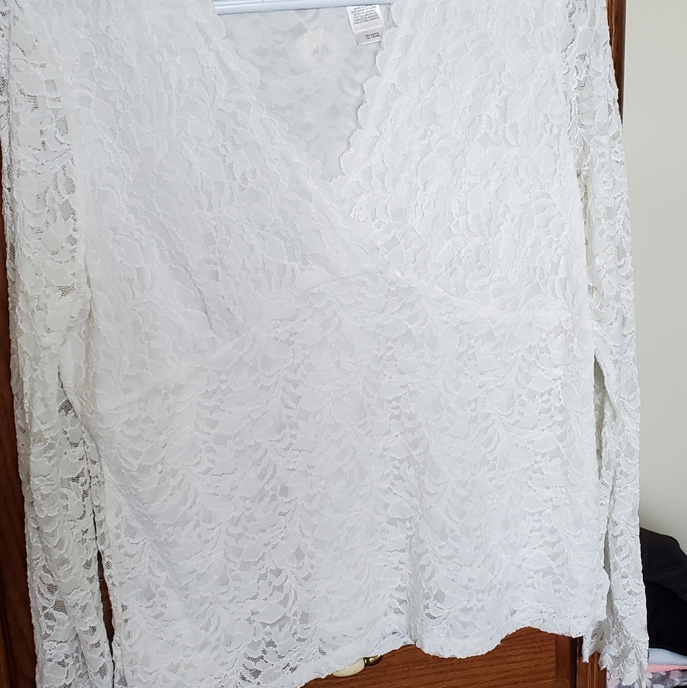 Petite XL Lace Top